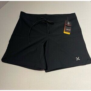 Nabevin 7" Quick-Drying UPF50+ Bosrdshort Size L Black New With Tags